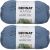 Spinrite Bernat Maker Home Dec Yarn Steel Blue Pack of 2 Skein