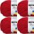 Spinrite Bernat Blanket Brights Big Ball Yarn Racecar Red Pack of 4 Skein