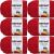 Spinrite Bernat Blanket Brights Big Ball Yarn Racecar Red Pack of 6 Skein