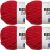 Spinrite Bernat Blanket Brights Yarn Race Car Red Pack of 4 Skein