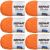 Spinrite Bernat Blanket Brights Yarn Carrot Orange Pack of 6 Skein