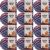 Spinrite Bernat Blanket Brights Big Ball Yarn Red White and Boom Variegated Pack of 12 Skein