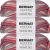 Spinrite Bernat Bernat Maker Home Dec Yarn Nautical Variegate Pack of 3 Skein