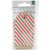 Christmas Tags Red And Green Striped