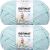 Spinrite Bernat Baby Blanket Big Ball Yarn Seafoam Pack of 2 Skein