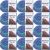 Spinrite Bernat Blanket Big Ball Yarn Ocean Shades Pack of 12 Skein