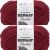Spinrite Bernat Blanket Big Ball Yarn Crimson Pack of 2 Skein