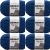 Spinrite Bernat Blanket Big Ball Yarn Lapis Coastal Collection Pack of 6 Skein