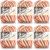 Spinrite Lily Sugar n Cream Yarn Super Size Sunrise Ombre Pack of 6 Skein