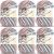 Spinrite Lily Sugar n Cream Yarn Super Size Seas Ombre Pack of 6 Skein