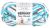Spinrite Bernat Baby Blanket Yarn Sail Away Pack of 24 Skein