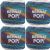 Spinrite Bernat Pop Yarn Birch Bark And Blue Pack of 4 Skein