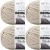 Spinrite Bernat Blanket Big Ball Yarn Almond Pack of 4 Skein