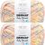 Spinrite Bernat Baby Blanket Big Ball Yarn Spring Blossom Pack of 2 Skein