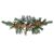 Christmas Teardrop Swag With Pinecones Frosted 30 Inches