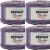 Spinrite Bernat Blanket Stripes Yarn Eggplant Pack of 4 Skein