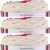 Spinrite Bernat Blanket Stripes Yarn Red Alert Pack of 3 Skein