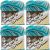 Spinrite Lily Sugar n Cream Yarn Ombres Super Size Pebble Beach Pack of 4 Skein
