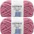 Spinrite Bernat Blanket Extra Yarn Burnt Rose Pack of 2 Skein