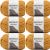 Spinrite Bernat Blanket Big Ball Yarn Burnt Mustard Pack of 6 Skein