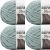 Spinrite Bernat Blanket Big Ball Yarn Misty Green Pack of 4 Skein
