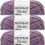 Spinrite Bernat Blanket Big Ball Yarn Shadow Purple Pack of 3 Skein