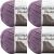 Spinrite Bernat Blanket Big Ball Yarn Shadow Purple Pack of 4 Skein