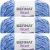 Spinrite Bernat Velvet Yarn Rich Blue Pack of 3 Skein