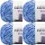Spinrite Bernat Velvet Yarn Rich Blue Pack of 4 Skein