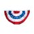 American Flag Bunting 48 X 25 Inches
