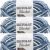 Spinrite Bernat Blanket Big Ball Yarn Faded Blues Pack of 3 Skein