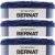 Spinrite Bernat Blanket Ombre Yarn Navy Ombre Pack of 3 Skein