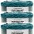 Spinrite Bernat Blanket Ombre Yarn Ocean Teal Ombre Pack of 3 Skein