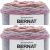 Spinrite Bernat Blanket Ombre Yarn Dusty Rose Ombre Pack of 2 Skein