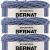 Spinrite Bernat Blanket Ombre Yarn Shade Blue Ombre Pack of 3 Skein