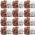 Spinrite Bernat Alize Blanket EZ Yarn Bright Rainbow Pack of 12 Skein