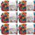 Spinrite Bernat Alize Blanket EZ Yarn Bright Rainbow Pack of 6 Skein