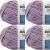 Spinrite Bernat Blanket Twist Yarn Purple Haze Pack of 4 Skein