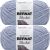 Spinrite Bernat Blanket Big Ball Yarn Cornflower Pack of 2 Skein