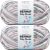 Spinrite Bernat Baby Blanket Big Ball Yarn Baby Grays Pack of 2 Skein