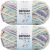 Spinrite Bernat Baby Blanket Big Ball Yarn Mini Succulents Pack of 2 Skein