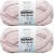 Spinrite Bernat Baby Blanket Big Ball Yarn Raspberry Kisses Pack of 2 Skein