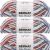 Spinrite Bernat Baby Blanket Big Ball Yarn Button Roses Pack of 3 Skein