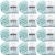 Spinrite Bernat Baby Blanket Big Ball Yarn Baby Blue Green Pack of 12 Skein