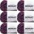 Spinrite Bernat Crushed Velvet Yarn Burgundy Pack of 6 Skein