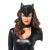 Women s Feline Femme Fatale Mask Costume Accessory Black One Size