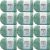 Spinrite Bernat Baby Blanket Big Ball Yarn Misty Jungle Green Pack of 12 Skein
