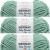 Spinrite Bernat Baby Blanket Big Ball Yarn Misty Jungle Green Pack of 3 Skein