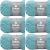 Spinrite Patons Classic Wool Yarn Teal Chalk Pack of 6 Skein