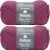 Spinrite Patons Classic Wool Yarn Rich Raspberry Pack of 2 Skein